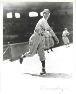 AUTOGRAPHED LUM HARRIS 8X10 Philadelphia A's Photo