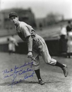 AUTOGRAPHED FRANK HOERST 8X10 Philadelphia Phillies Photo