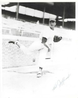 AUTOGRAPHED HAL JEFFCOAT 8X10 Chicago Cubs Photo
