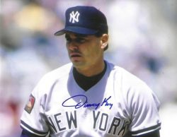 AUTOGRAPHED JIMMY KEY 8x10 New York Yankees Photo