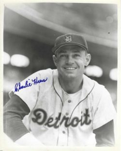 AUTOGRAPHED CHARLIE KRESS 8X10 Detroit Tigers Photo