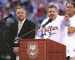 AUTOGRAPHED John Kruk 8x10 Philadelphia Phillies Photo