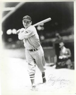 AUTOGRAPHED TONY LUPIEN 8X10 Boston Red Sox photo