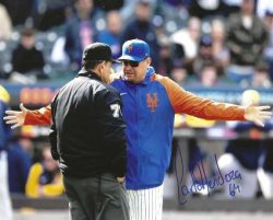 AUTOGRAPHED CARLOS MENDOZA 8X10 New York Mets photo