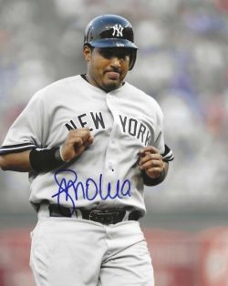 AUTOGRAPHED JOSE MOLINA 8x10 New York Yankees Photo
