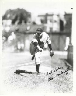 AUTOGRAPHED HUGH MULCAHY 8x10 Philadelphia Phillies Photo