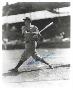 AUTOGRAPHED MICKEY OWEN 8X10 Brooklyn Dodgers photo