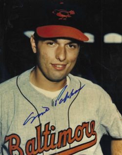 AUTOGRAPHED MILT PAPPAS 8x10 Baltimore Orioles Photo