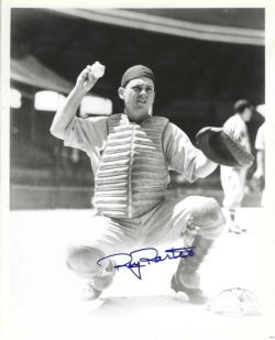 AUTOGRAPHED ROY PARTEE 8X10 Boston Red Sox photo