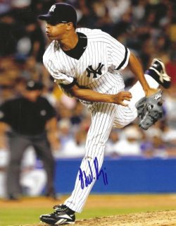 AUTOGRAPHED EDWAR RAMIREZ 8x10 New York Yankees Photo