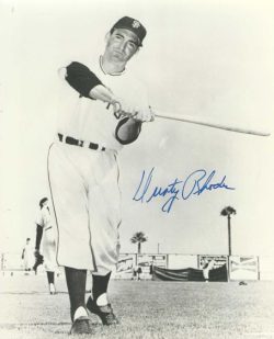 AUTOGRAPHED DUSTY RHODES 8x10 San Francisco Giants photo