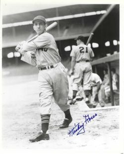 AUTOGRAPHED MICKEY ROCCO 8x10 Cleveland Indians Photo