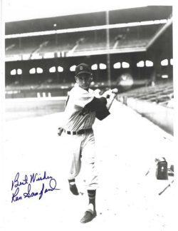 AUTOGRAPHED RON SAMFORD 8X10 Detroit Tigers Photo