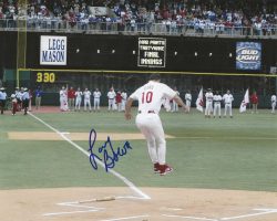 AUTOGRAPHED LARRY BOWA 8X10 Philadelphia Phillies Photo