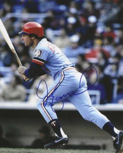 AUTOGRAPHED JIM EISENREICH 8X10 Minnesota Twins Photo