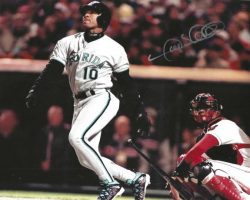 AUTOGRAPHED GARY SHEFFIELD 8x10 Florida Marlins Photo