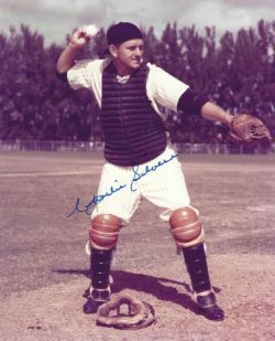 AUTOGRAPHED CHARLIE SILVERA 8x10 New York Yankees Photo