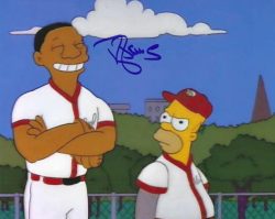 AUTOGRAPHED DARRYL STRAWBERRY 8X10 New York Mets photo