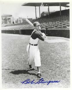 AUTOGRAPHED BOB STURGEON 8x10 Chicago Cubs Photo