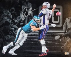 Autographed Brandon Graham 16x20 Philadelphia Eagles Photo w/ Beckett Hologram