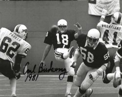 Autographed CARL BIRDSONG 8x10 St. Louis Cardinals Photo