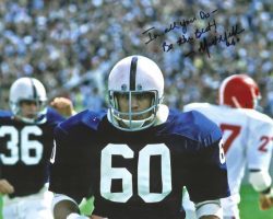 Autographed MATT MILLEN 8X10 Penn State Nittany Lions Photo