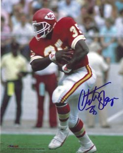 Autographed CHRISTIAN OKOYE 8X10 Kansas City Chiefs Photo