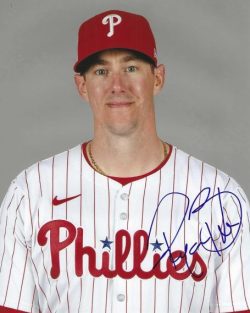 AUTOGRAPHED RYAN BUCHTER Philadelphia Phillies 8x10 Photo