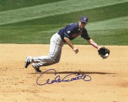 AUTOGRAPHED ADAM EVERETT 8X10 Cleveland Indians Photo