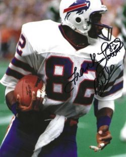 Autographed FRANK LEWIS 8X10 Buffalo Bills Photo
