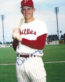 AUTOGRAPHED DON MONEY 8x10 Philadelphia Phillies Photo