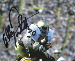 Autographed ALLEN PINKETT 8X10 Notre Dame Photo