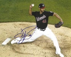 Autographed JOE ROSS 8X10 Washington Nationals Photo
