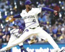 Autographed JOE ROSS 8X10 Milwaukee Brewers Photo