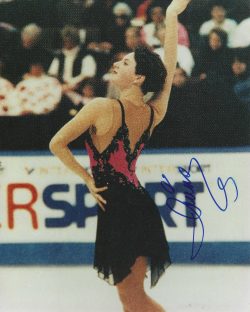 Autographed IRINA SLUTSKAYA 8x10 Photo - Winter Olympics Figure Skating