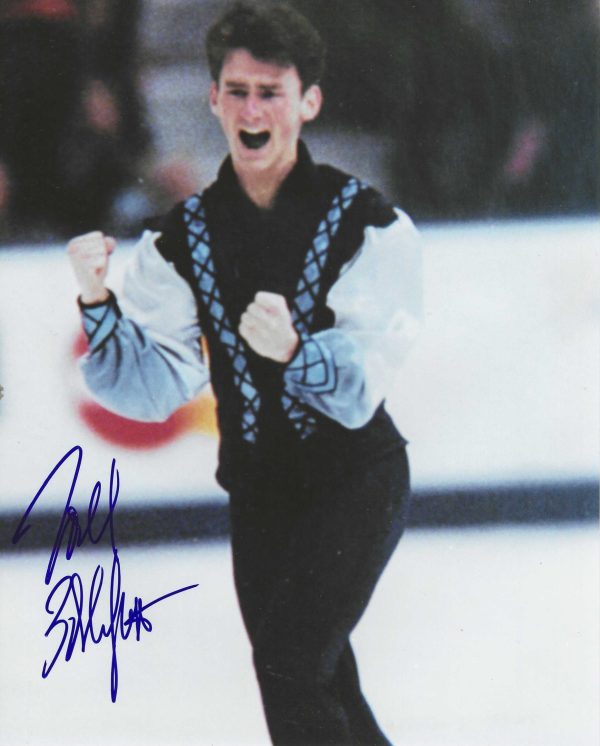 Autographed TODD ELDREDGE 8x10 Photo - Olympic Figure Skating