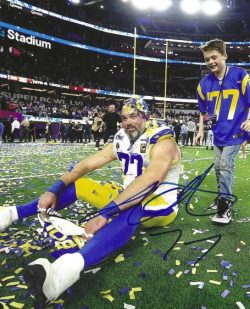 Autographed Rams Photos