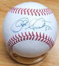 Autographed CHARLIE MORTON Official Major League Baseball