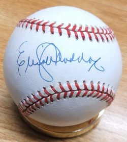 Autographed ELLIOTT MADDOX Official American League Baseball