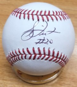 Autographed BUCKY DENT Official Rawlings Major League Baseball