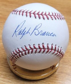 Autographed RALPH BRANCA Official Rawlings Major League Baseball