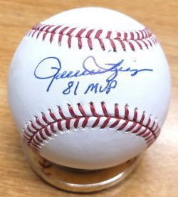 Autographed ROLLIE FINGERS "81 MVP" Official Major League Baseball