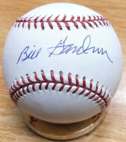 Autographed BILLY GARDNER Official Major League Baseball