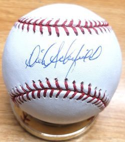 Autographed DICK SCHOFIELD Official Major League Baseball