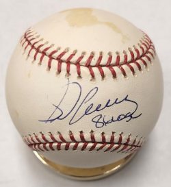 Autographed SID FERNANDEZ "86 WSC" Official Rawlings Major League Baseball