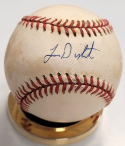 Autographed LENNY DYKSTRA Official National League Baseball