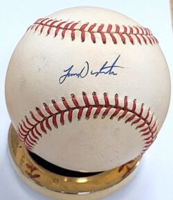 Autographed LENNY DYKSTRA Official National League Baseball
