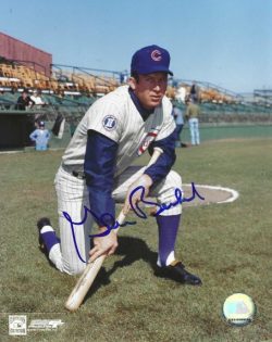 AUTOGRAPHED  GLENN BECKERT 8x10 Chicago Cubs Photo