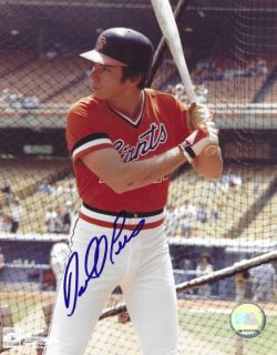 AUTOGRAPHED DARRELL EVANS 8X10 San Francisco Giants Photo