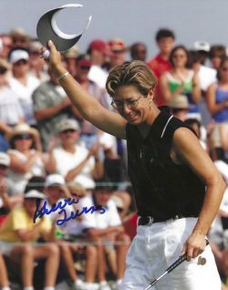 Autographed SHERRI TURNER 8x10 LPGA Tour Photo